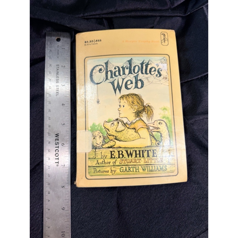 Charlottes Web - Paperback By E B White - Scholastic‎ - 1952 - Good (2650)